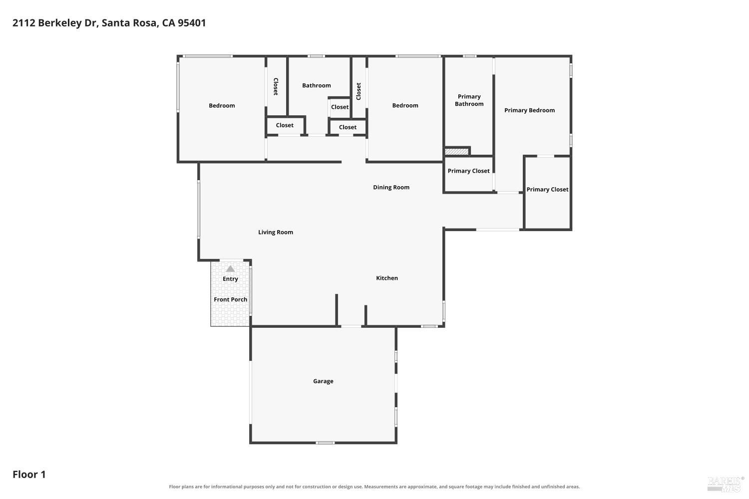 2112 Berkeley Drive Santa Rosa CA 95401