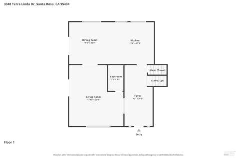 3348 Terra Linda Drive Santa Rosa CA 95404