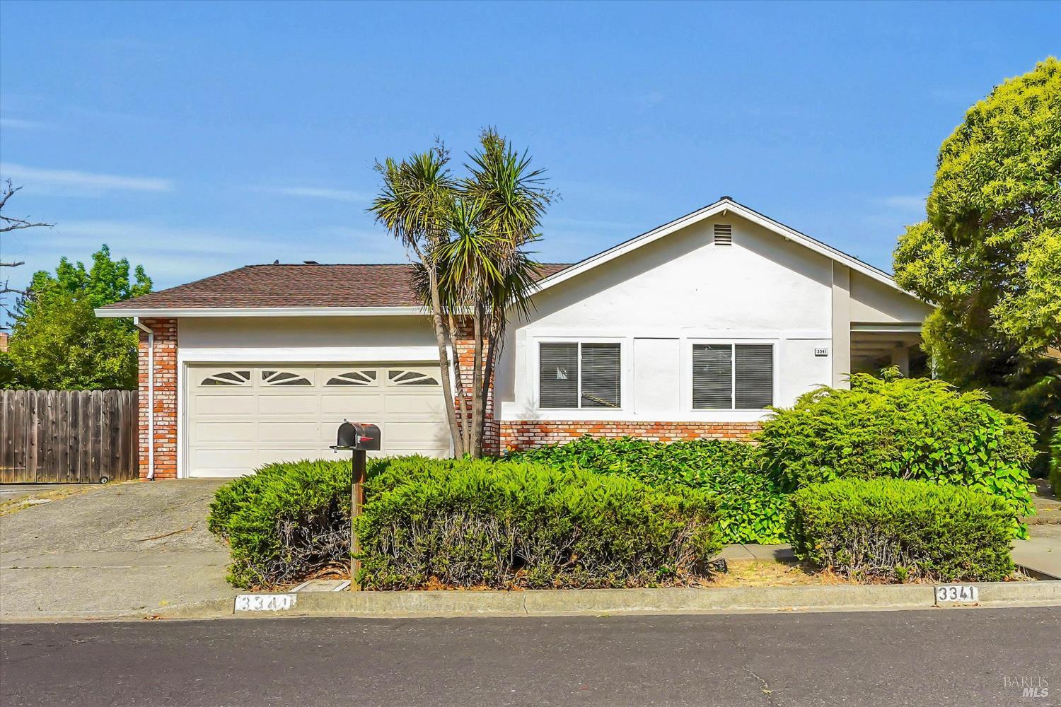 3341 Sunview Drive Napa CA 94558