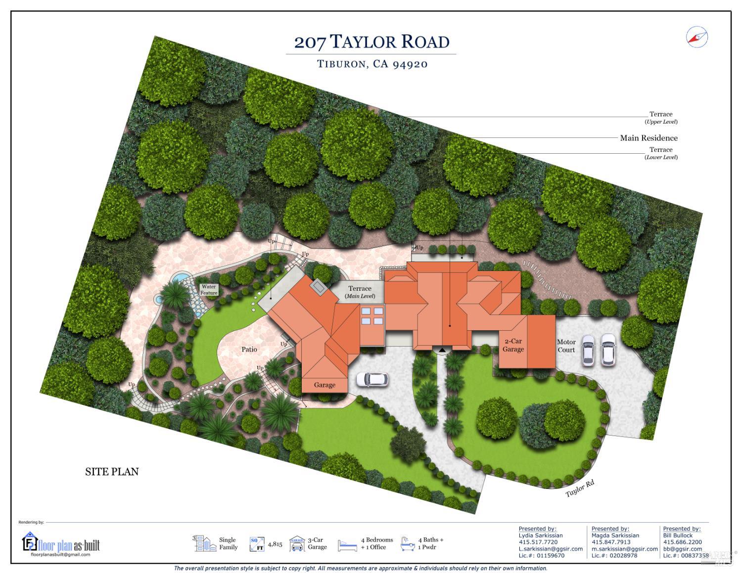 207 Taylor Road Tiburon CA 94920