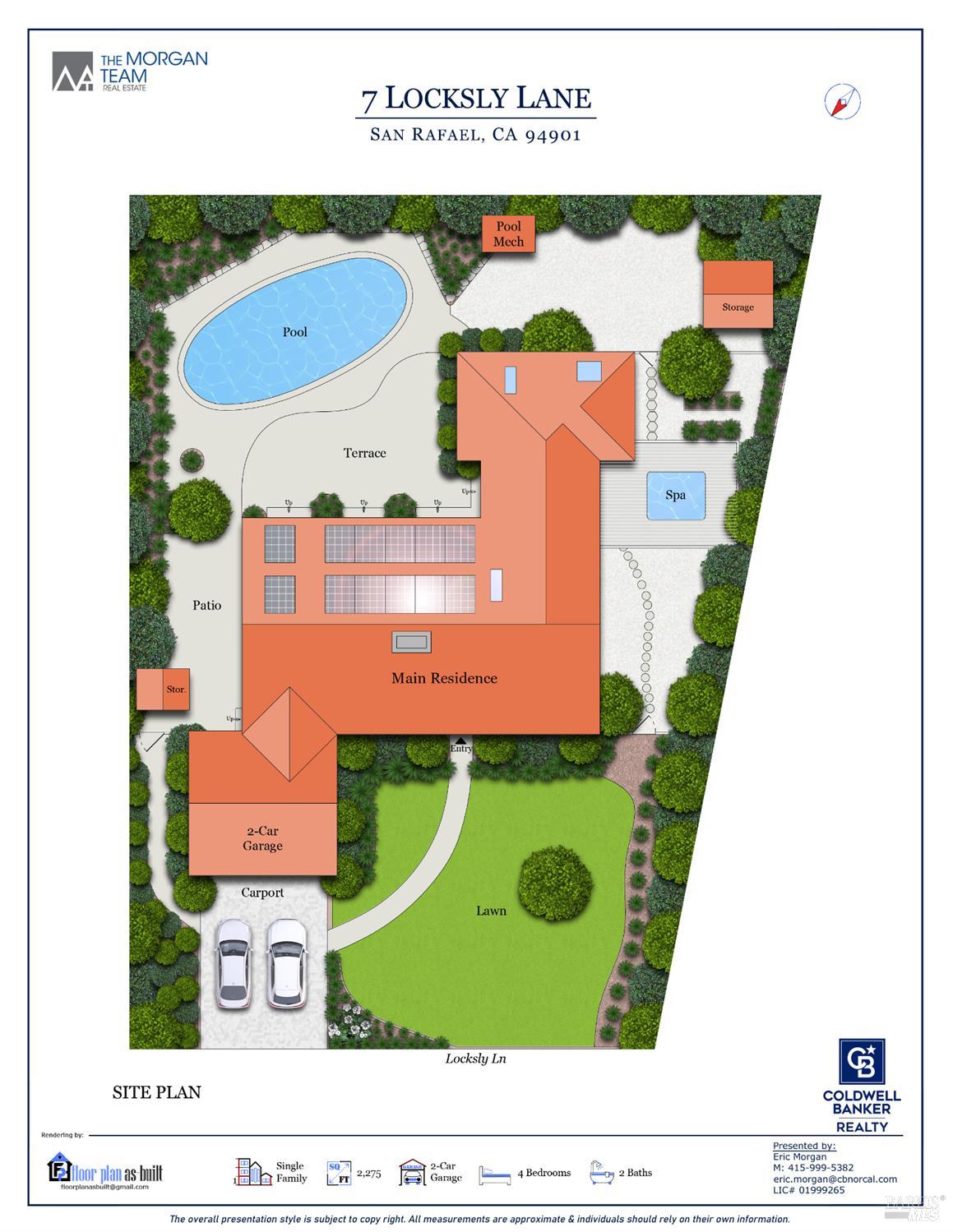 7 Locksly Lane San Rafael CA 94901