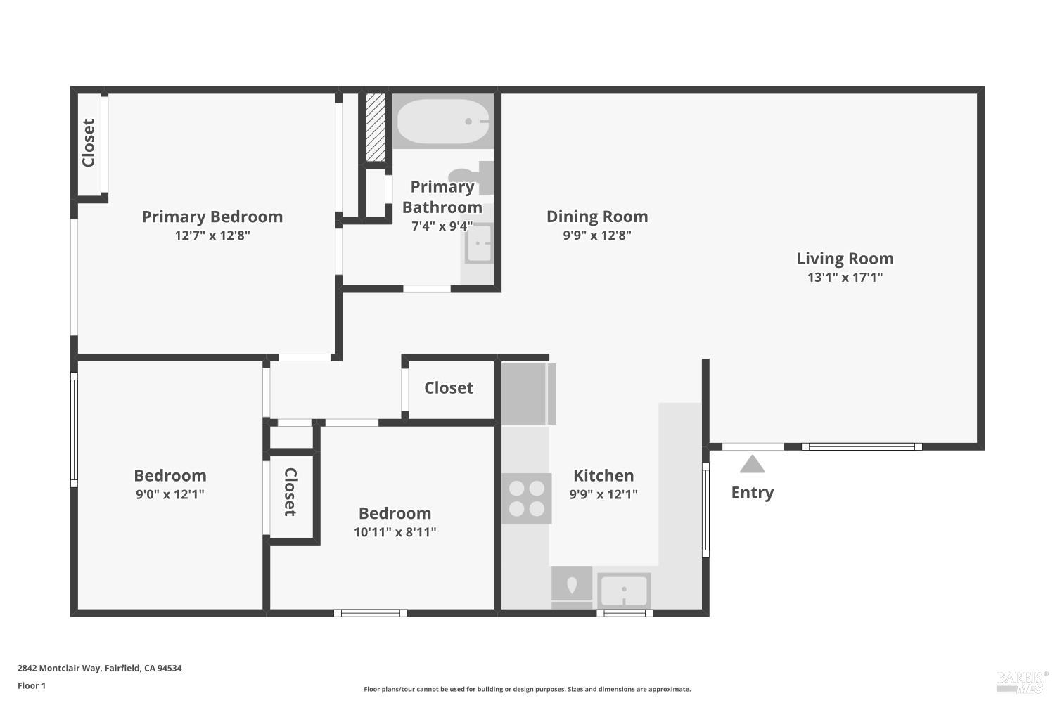 2842 Montclair Way Fairfield CA 94534