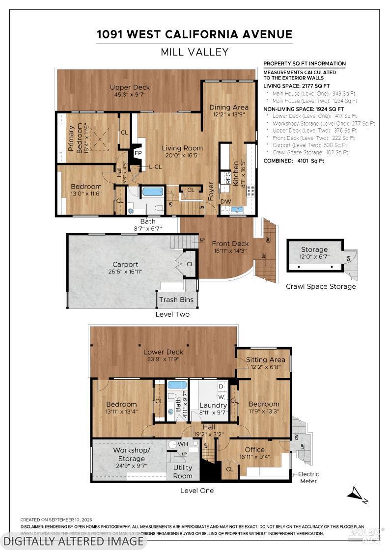 1091 W California Avenue Mill Valley CA 94941