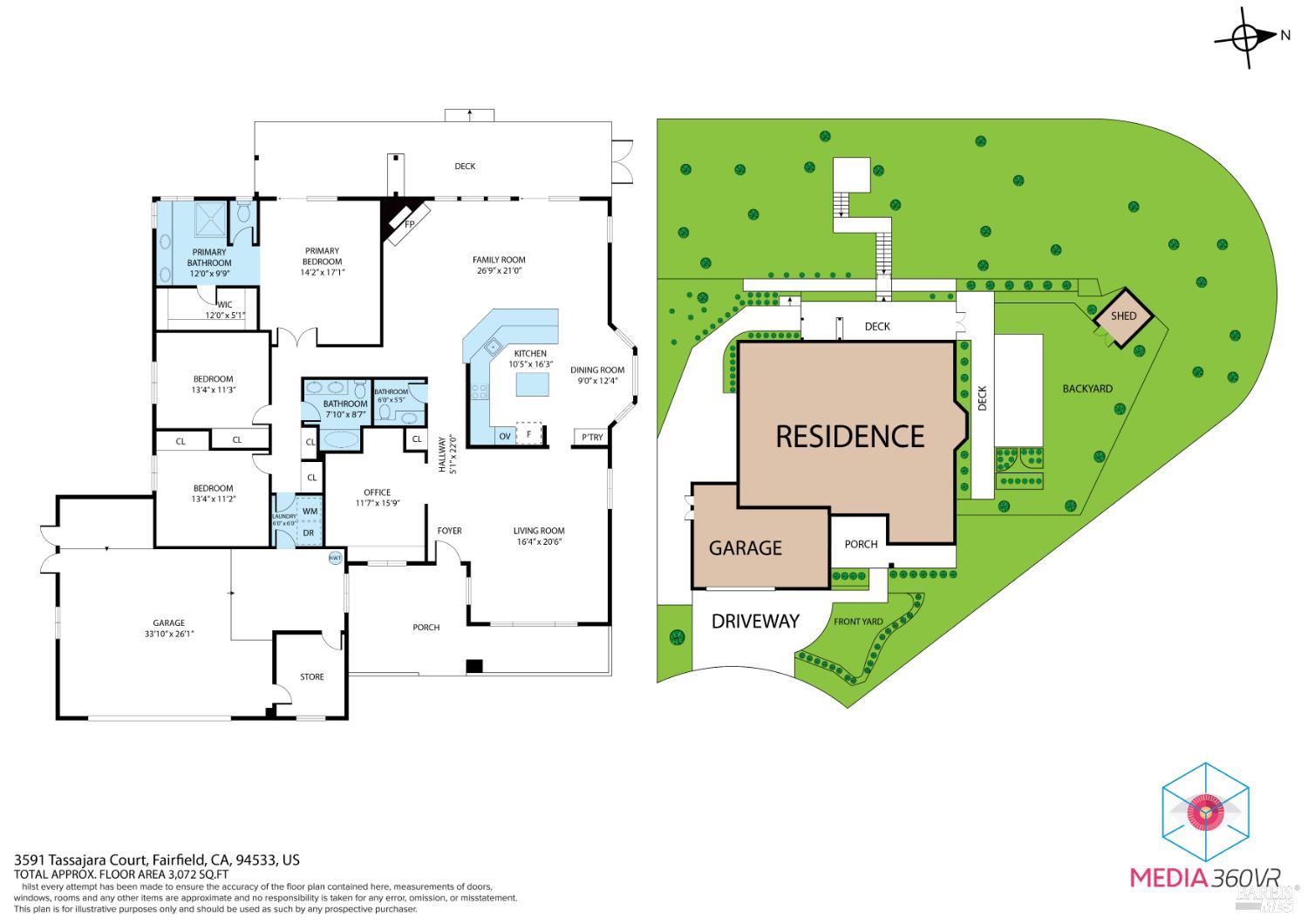 3591 Tassajara Court Fairfield CA 94533