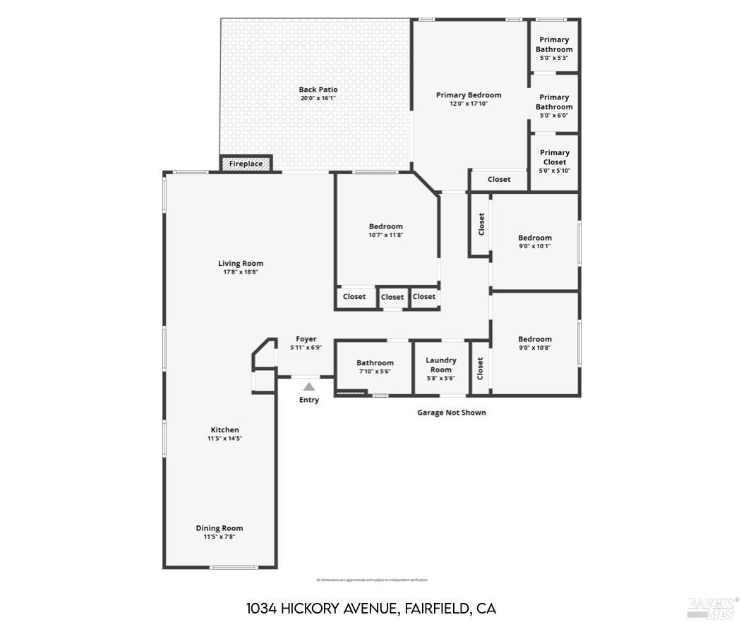 1034 Hickory Avenue Fairfield CA 94533
