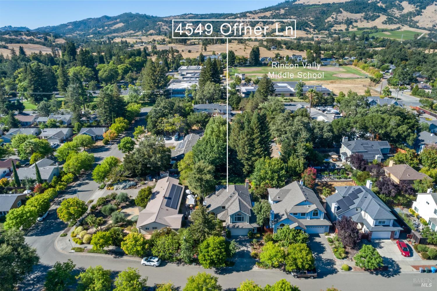 4549 Offner Lane Santa Rosa CA 95409