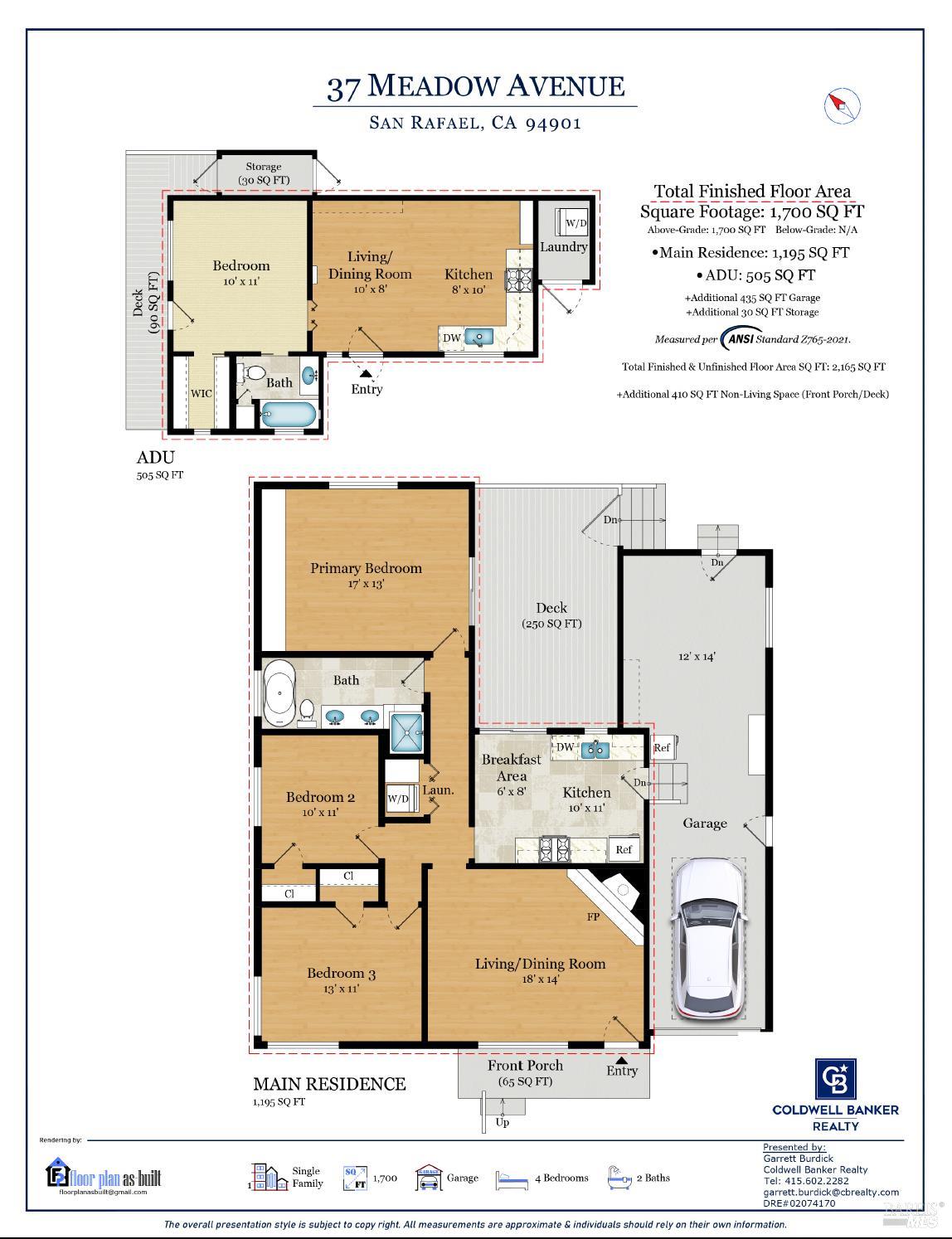 37 Meadow Avenue San Rafael CA 94901
