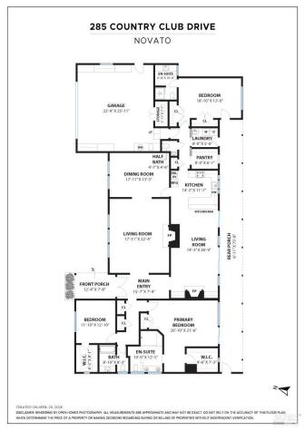 285 Country Club Drive Novato CA 94949