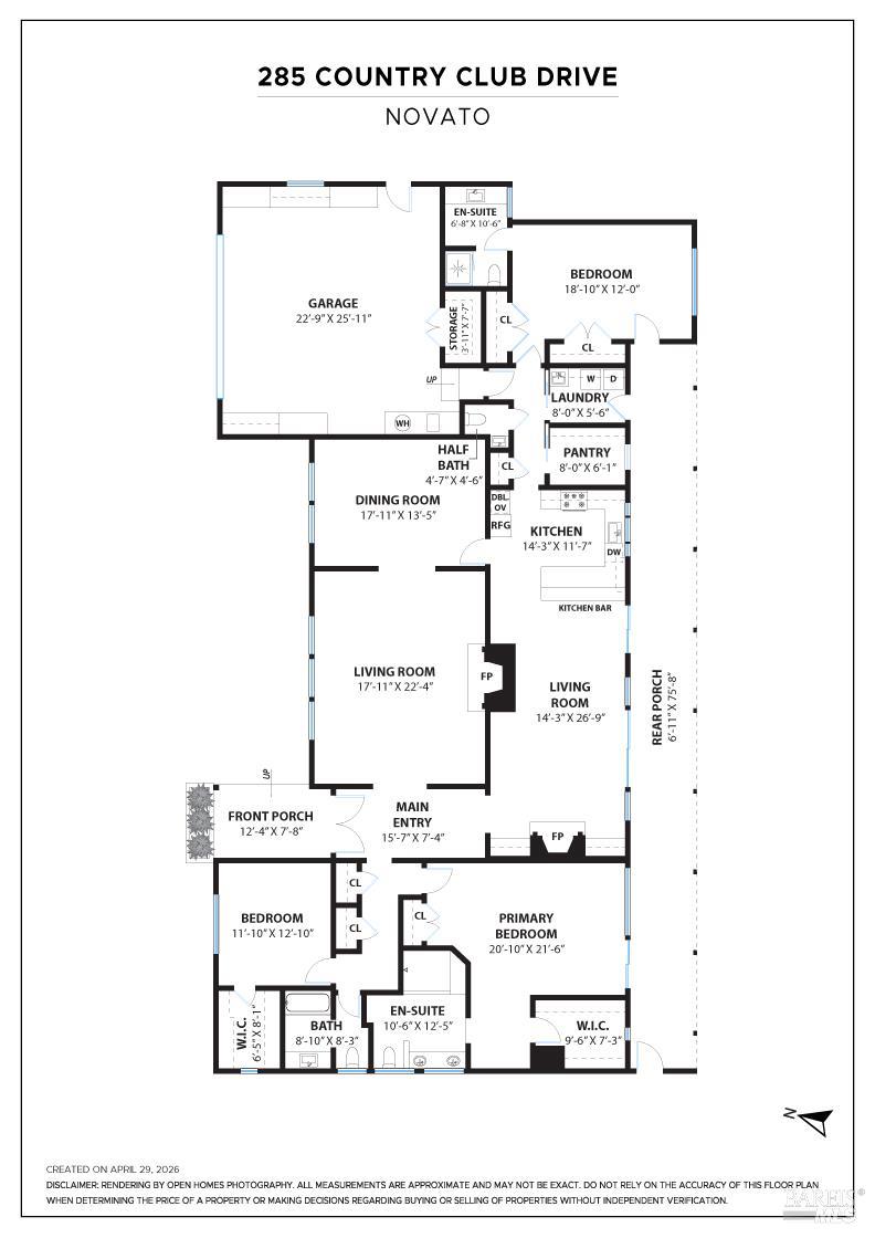 285 Country Club Drive Novato CA 94949