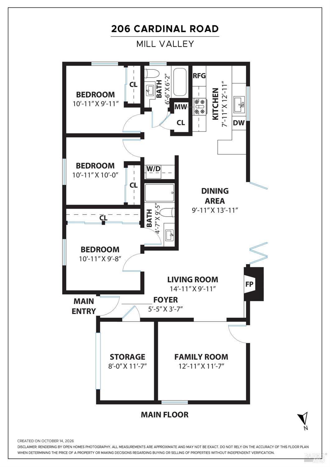 206 Cardinal Road Mill Valley CA 94941