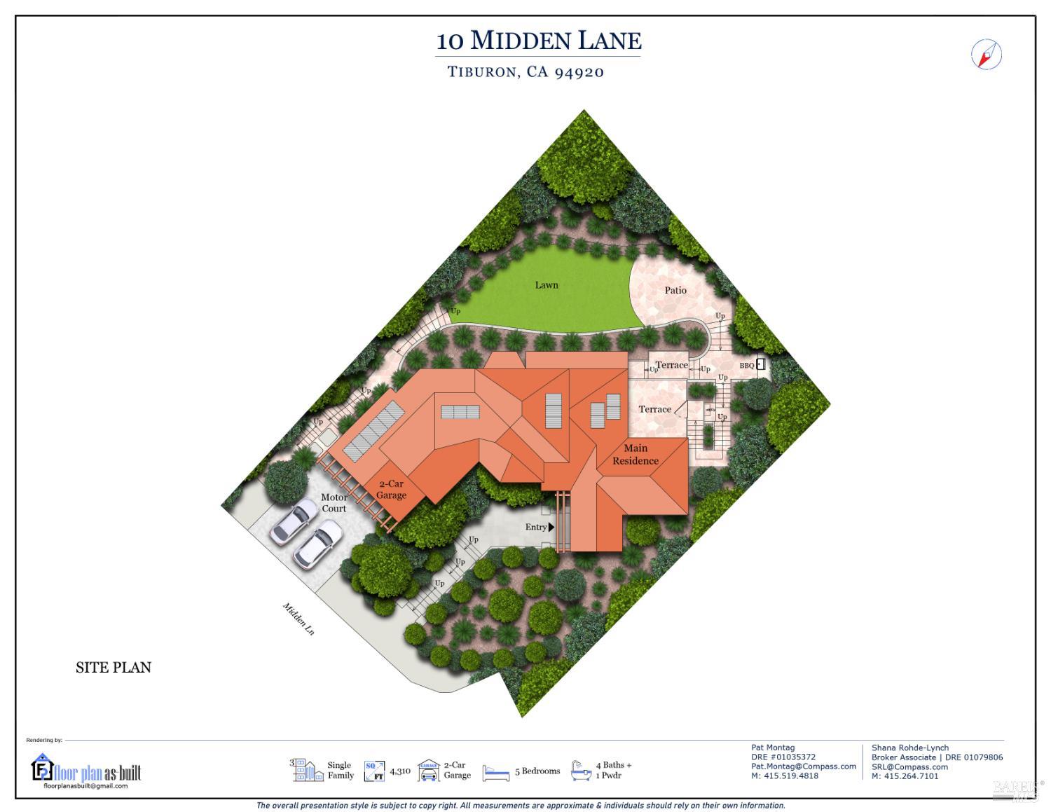 10 Midden Lane Tiburon CA 94920