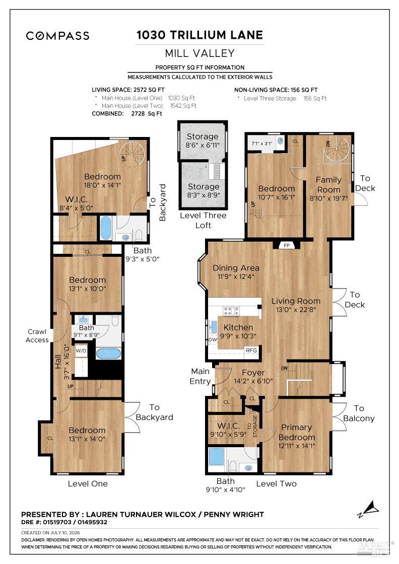 1030 Trillium Lane Mill Valley CA 94941