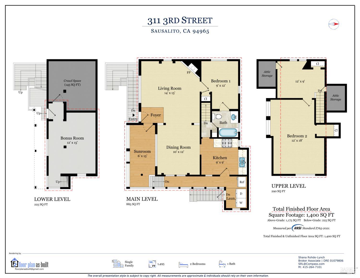 311 3rd Street Sausalito CA 94965