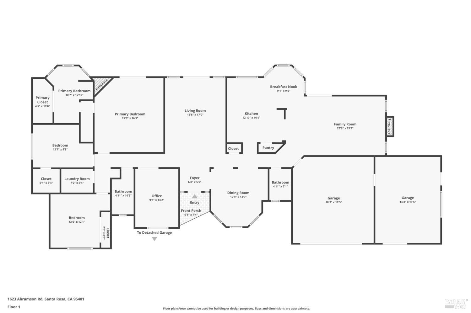 1623 Abramson Road Santa Rosa CA 95401