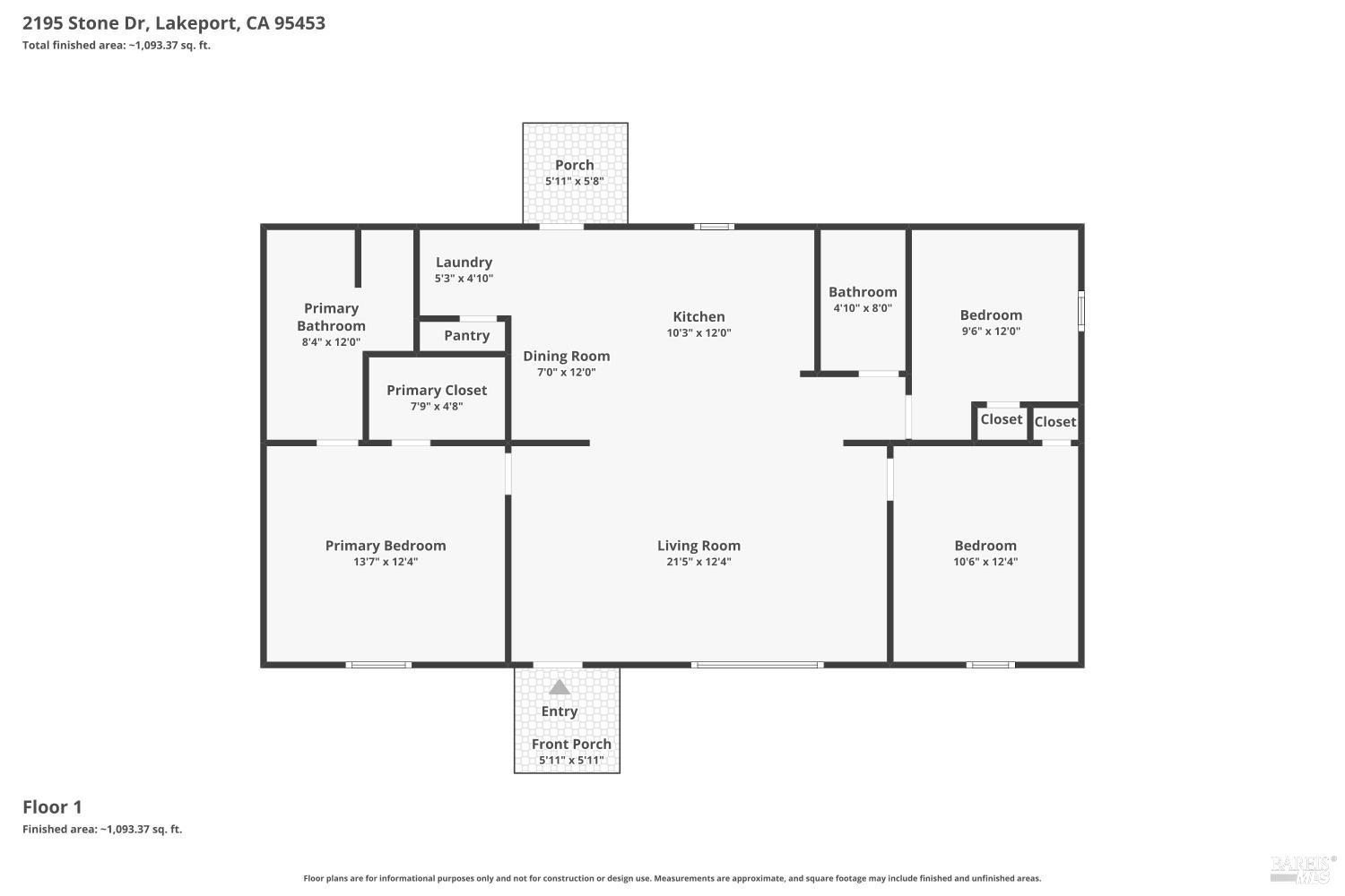 2195 Stone Drive Lakeport CA 95453