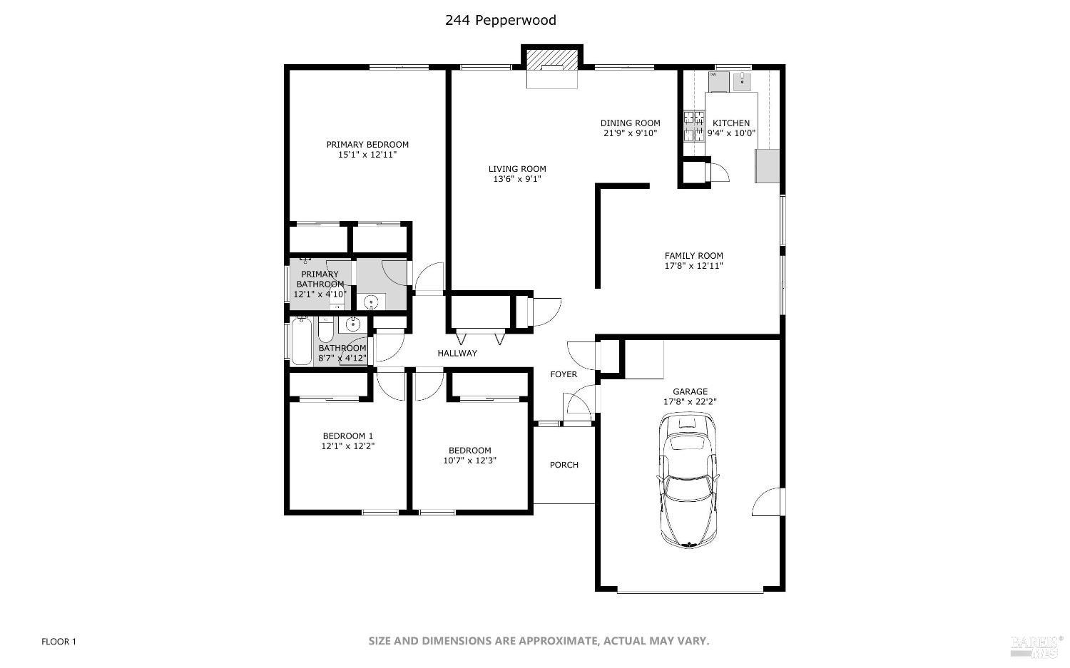 244 Pepperwood Street Hercules CA 94547