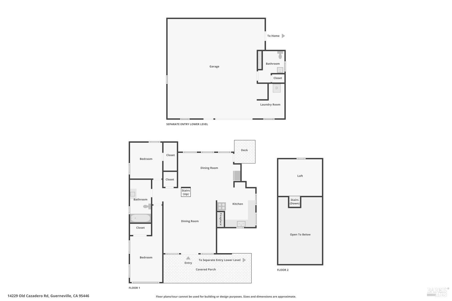14229 Old Cazadero Road Guerneville CA 95446