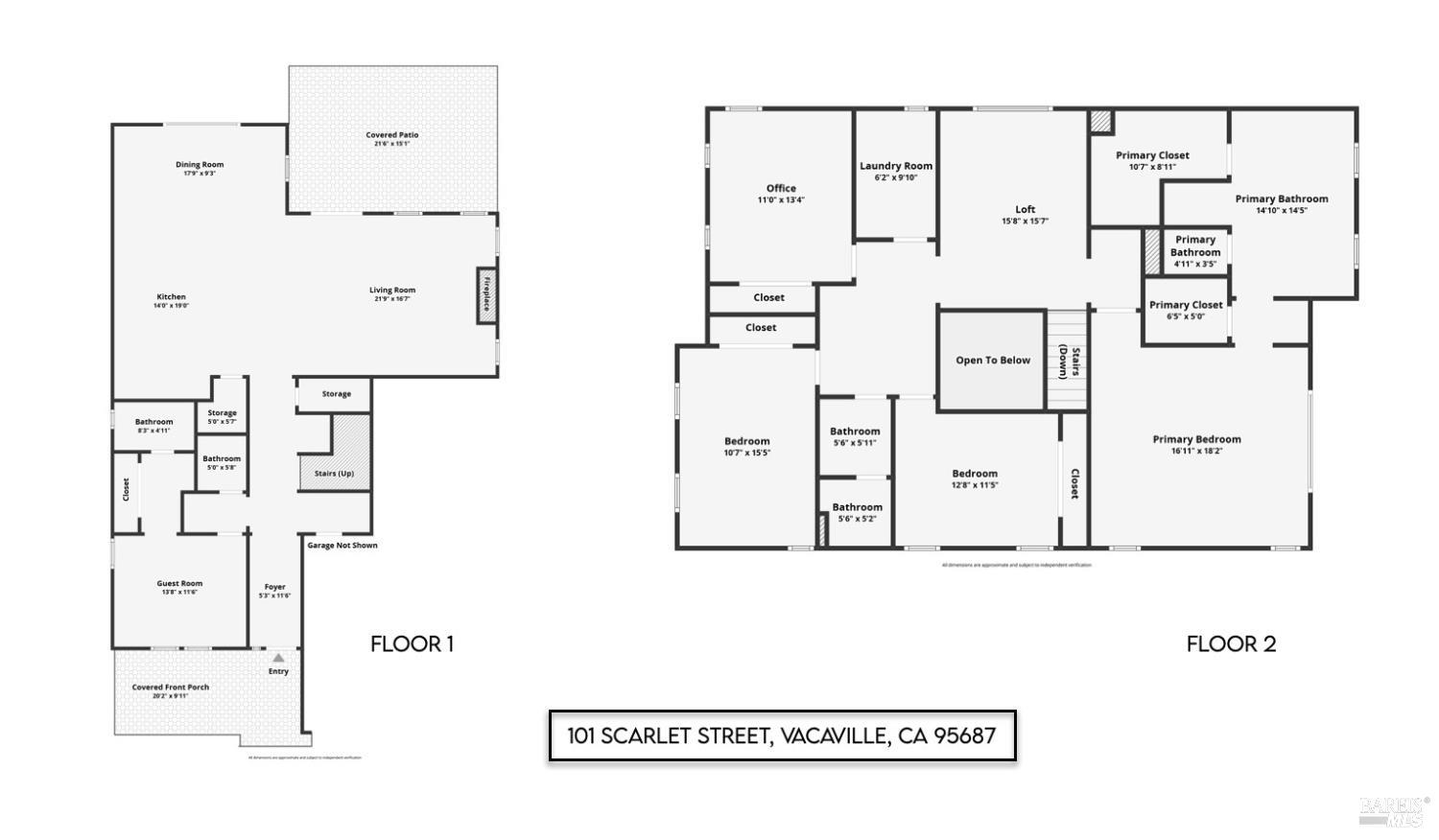 101 Scarlet Street Vacaville CA 95687