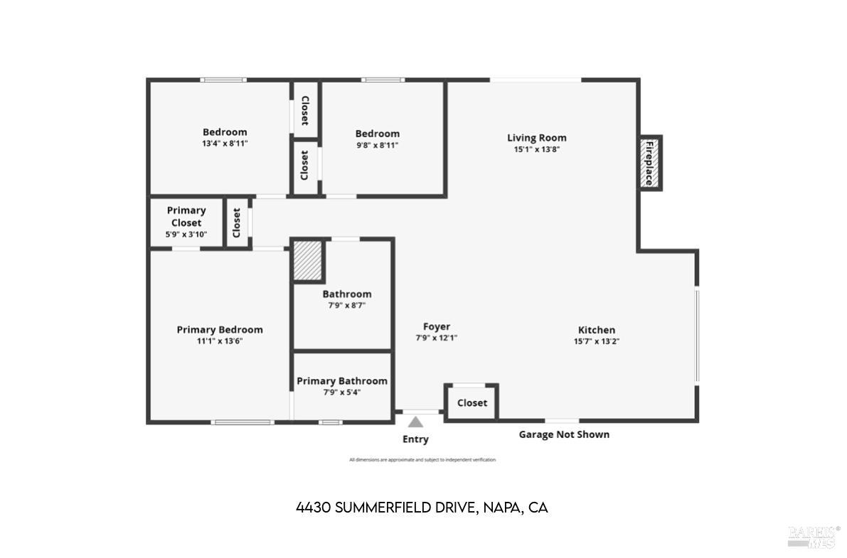 4430 Summerfield Drive Napa CA 94558