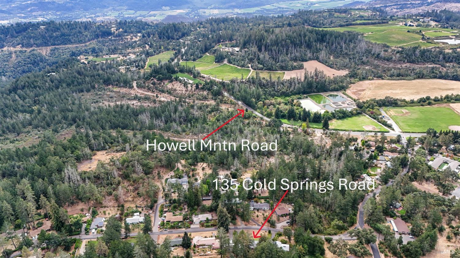 135 Cold Springs Road Angwin CA 94508