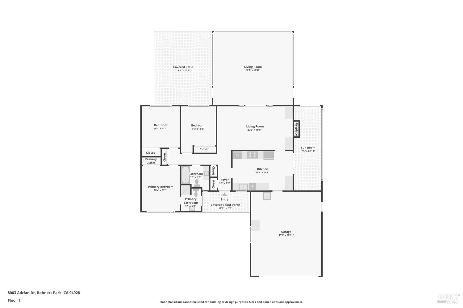 8003 Adrian Drive Rohnert Park CA 94928