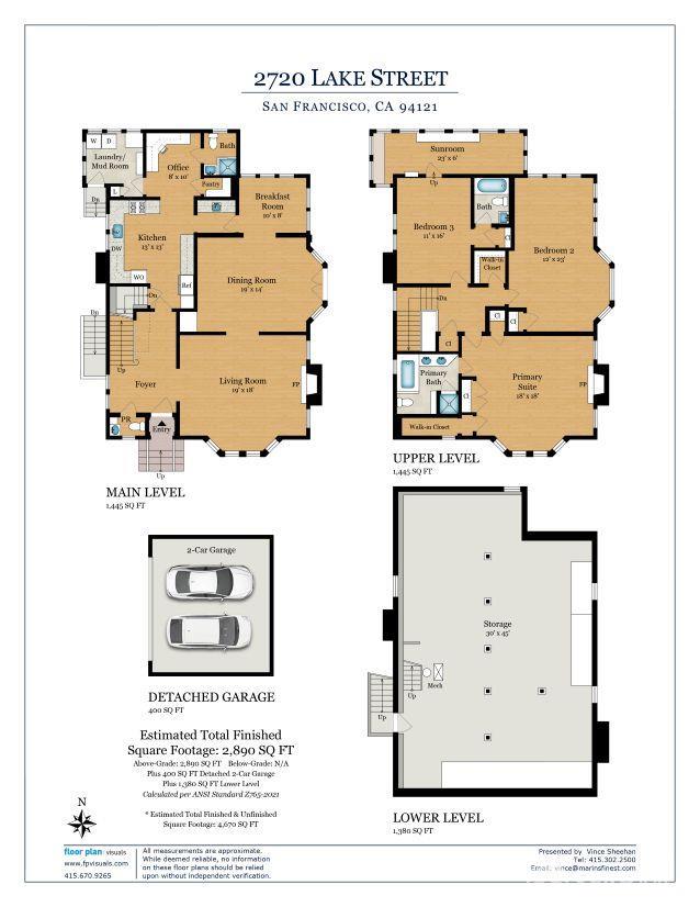 2720 Lake Street San Francisco CA 94121