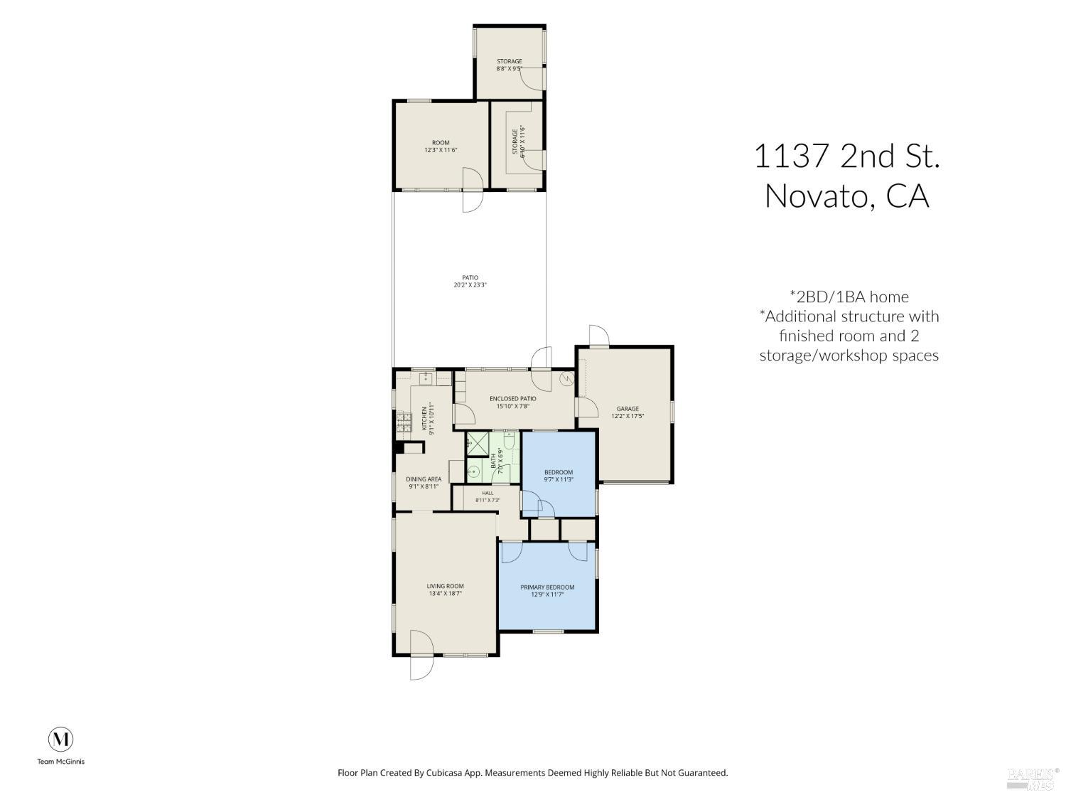 1137 2nd Street Novato CA 94945