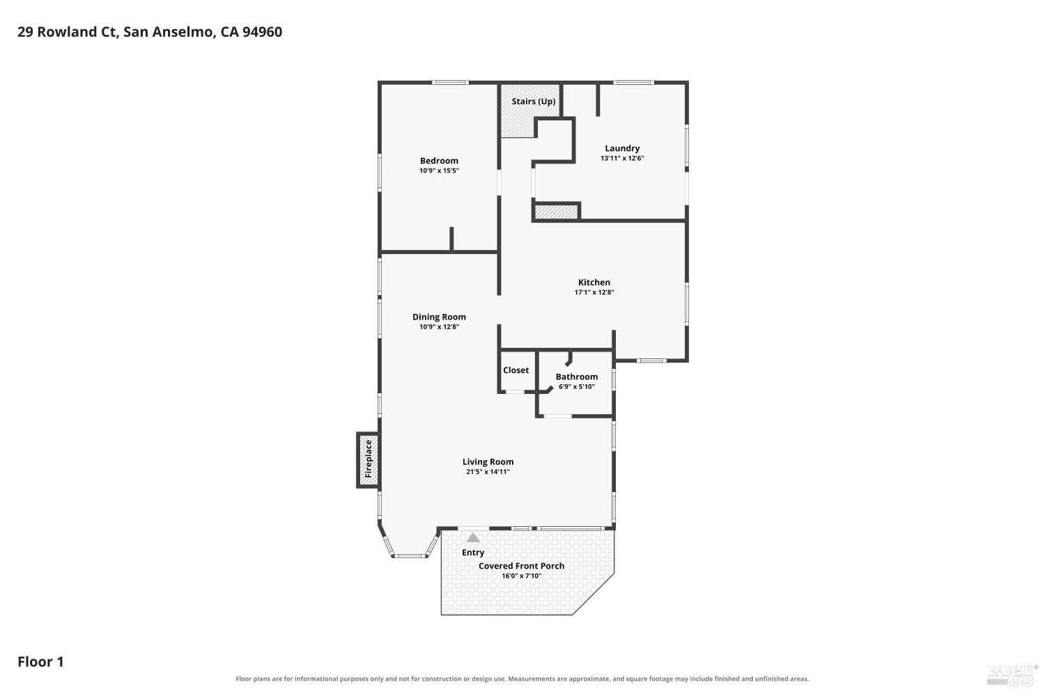 29 Rowland Court San Anselmo CA 94960