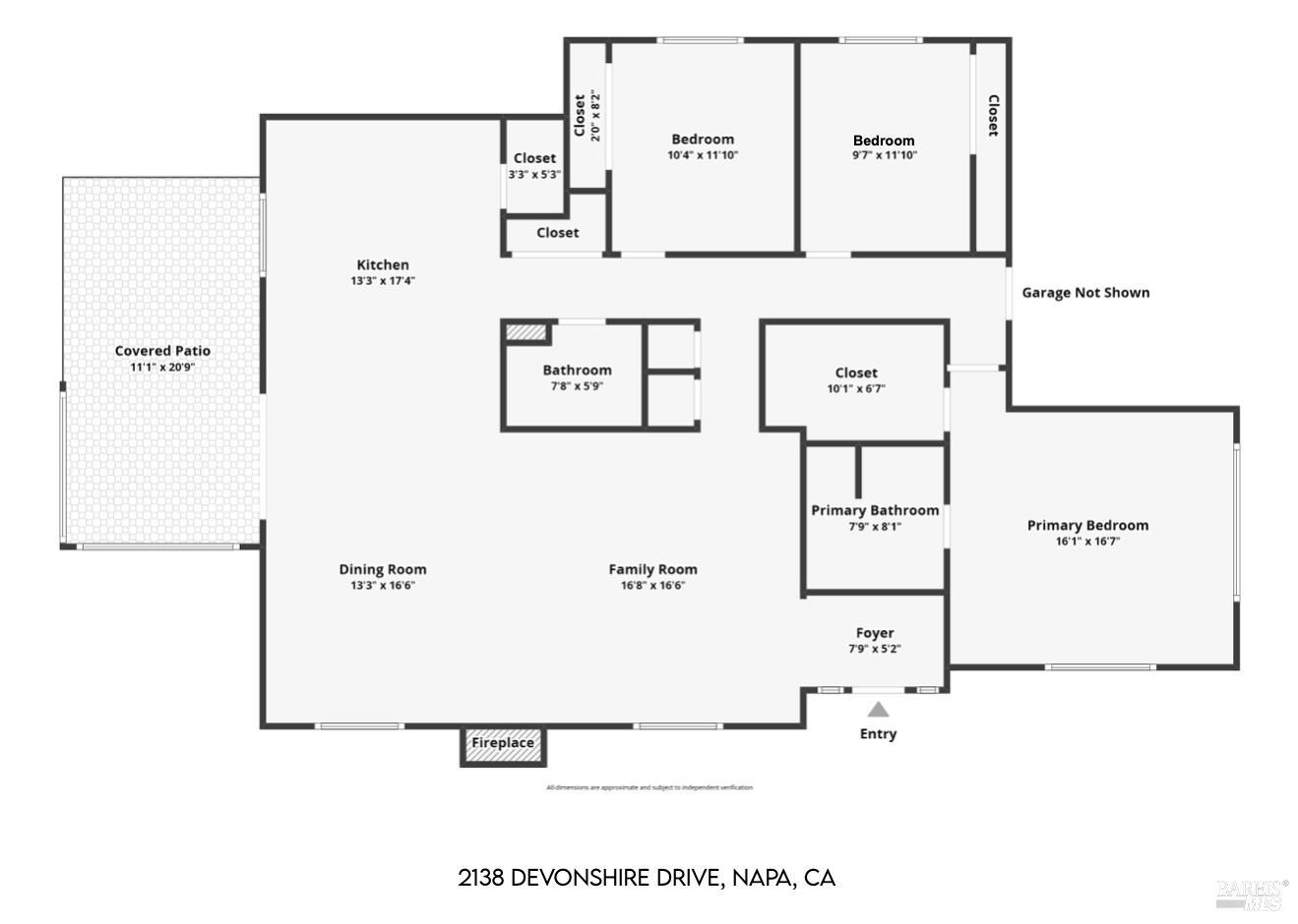 2138 Devonshire Drive Napa CA 94559