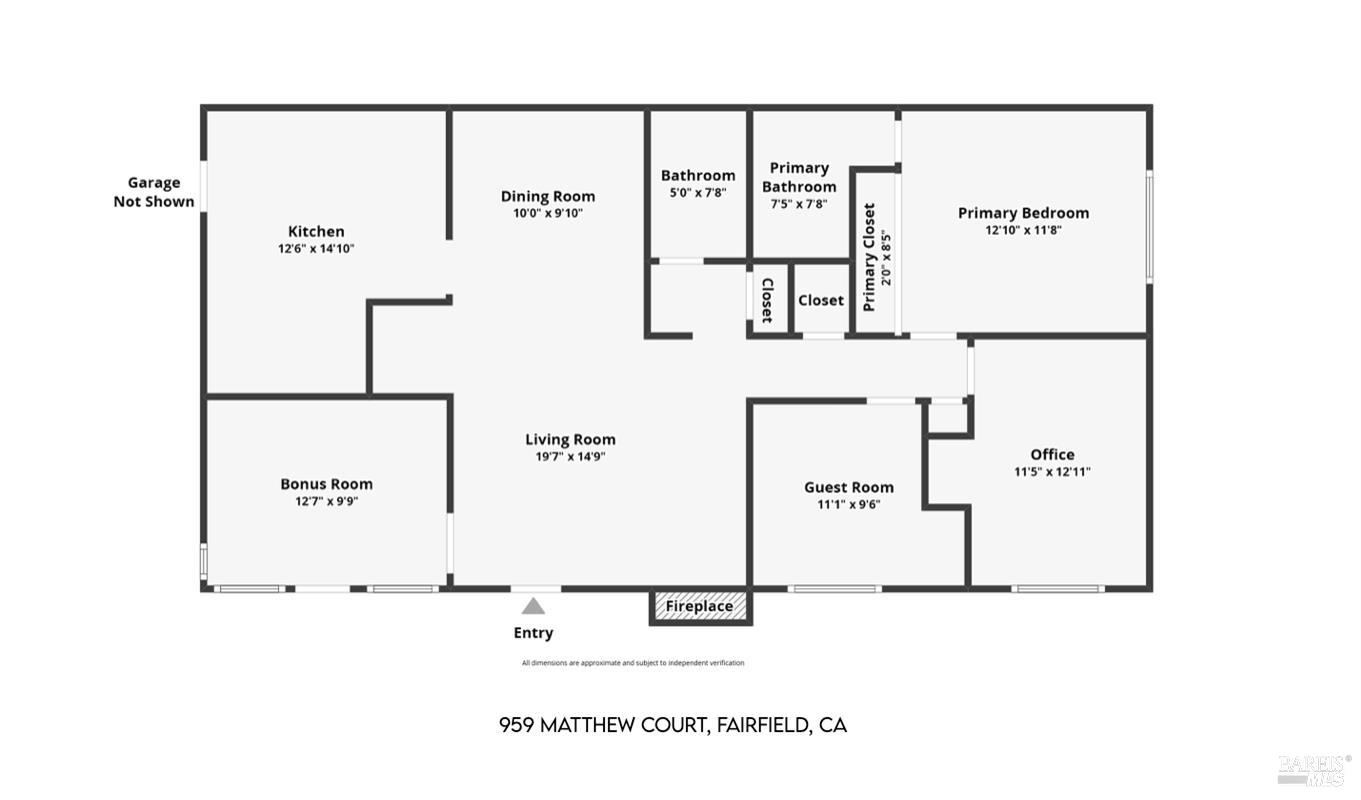 959 Matthew Court Fairfield CA 94533