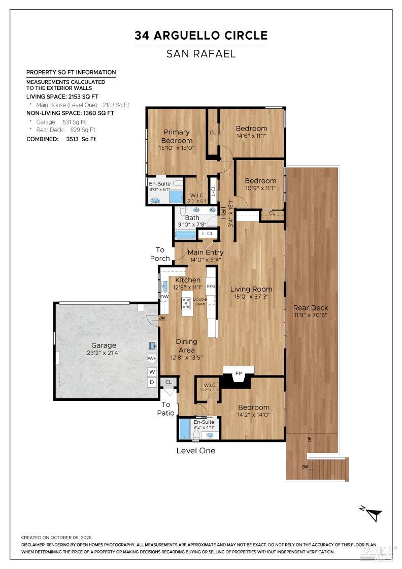 34 Arguello Circle San Rafael CA 94901