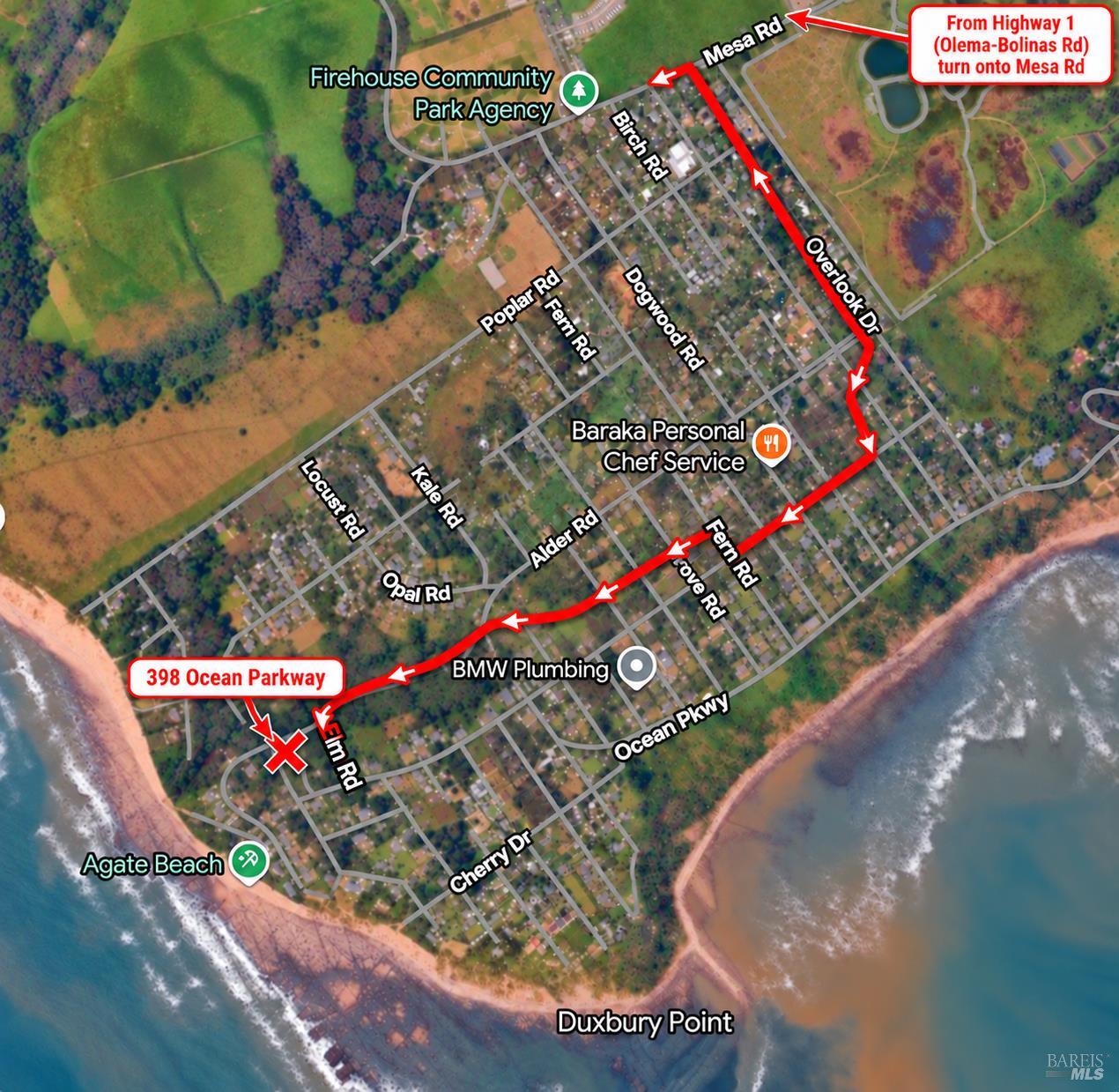 398 Ocean Parkway Bolinas CA 94924