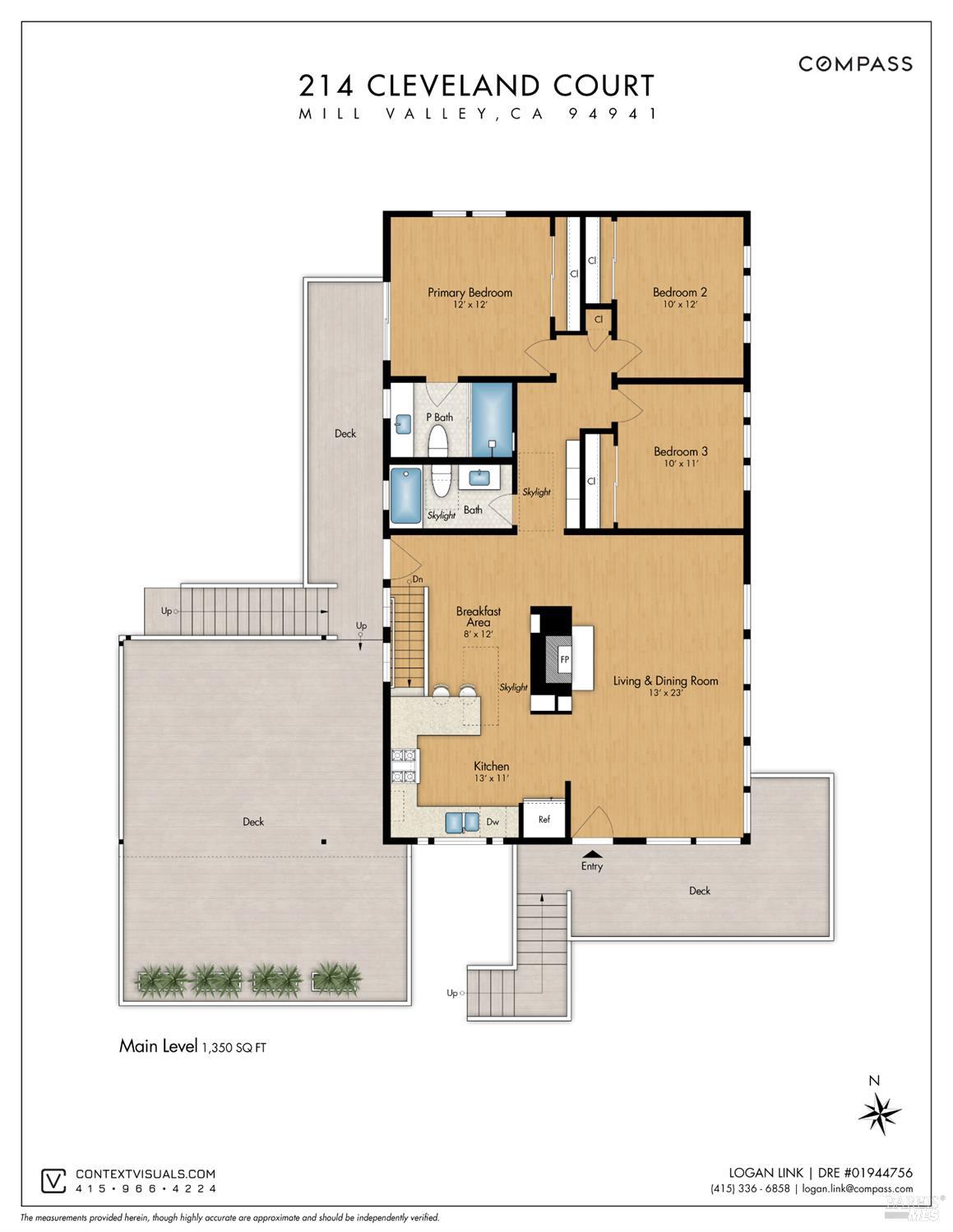 214 Cleveland Court Mill Valley CA 94941