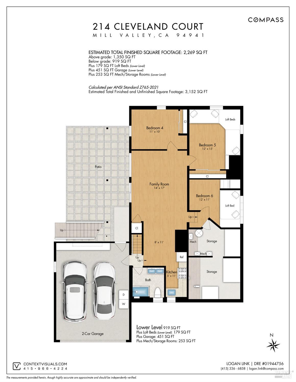 214 Cleveland Court Mill Valley CA 94941
