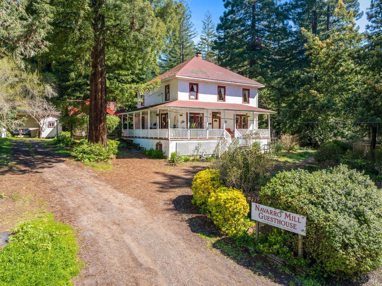 14840 Wendling Soda Creek Road Navarro CA 95463