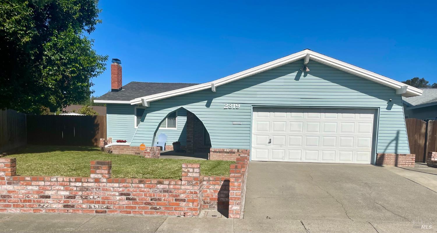 2319 Currier Place Fairfield CA 94533