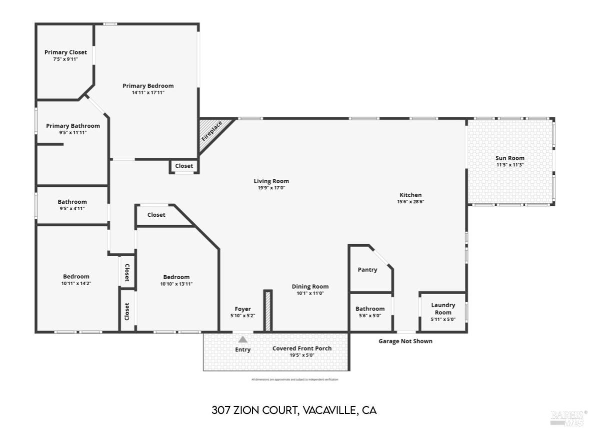 307 Zion Court Vacaville CA 95687