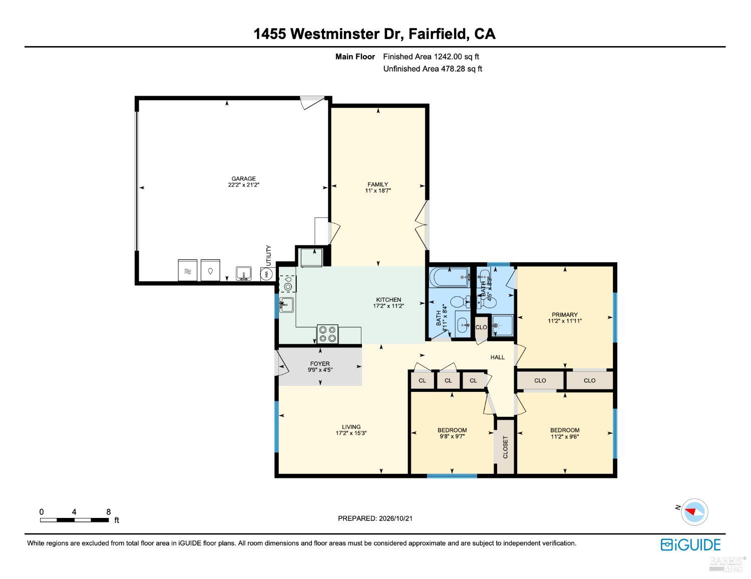 1455 Westminster Drive Fairfield CA 94533