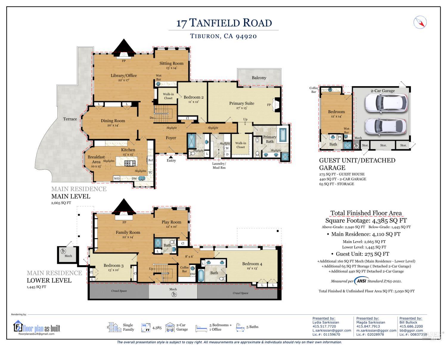 17 Tanfield Road Tiburon CA 94920