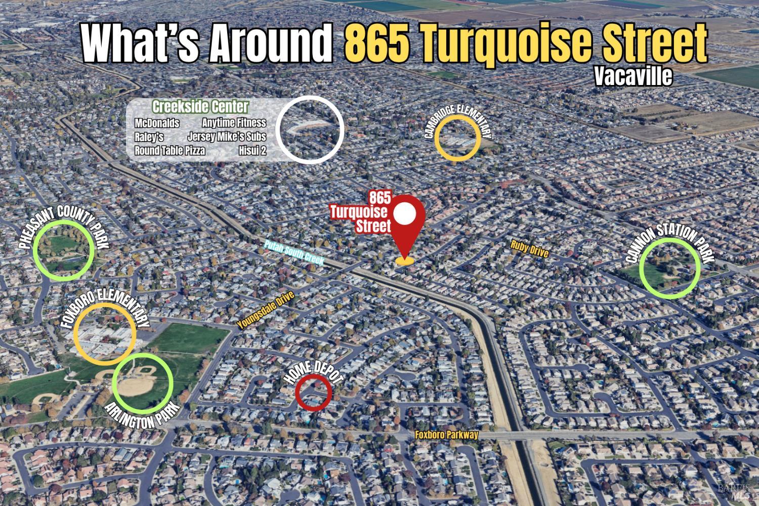 865 Turquoise Street Vacaville CA 95687