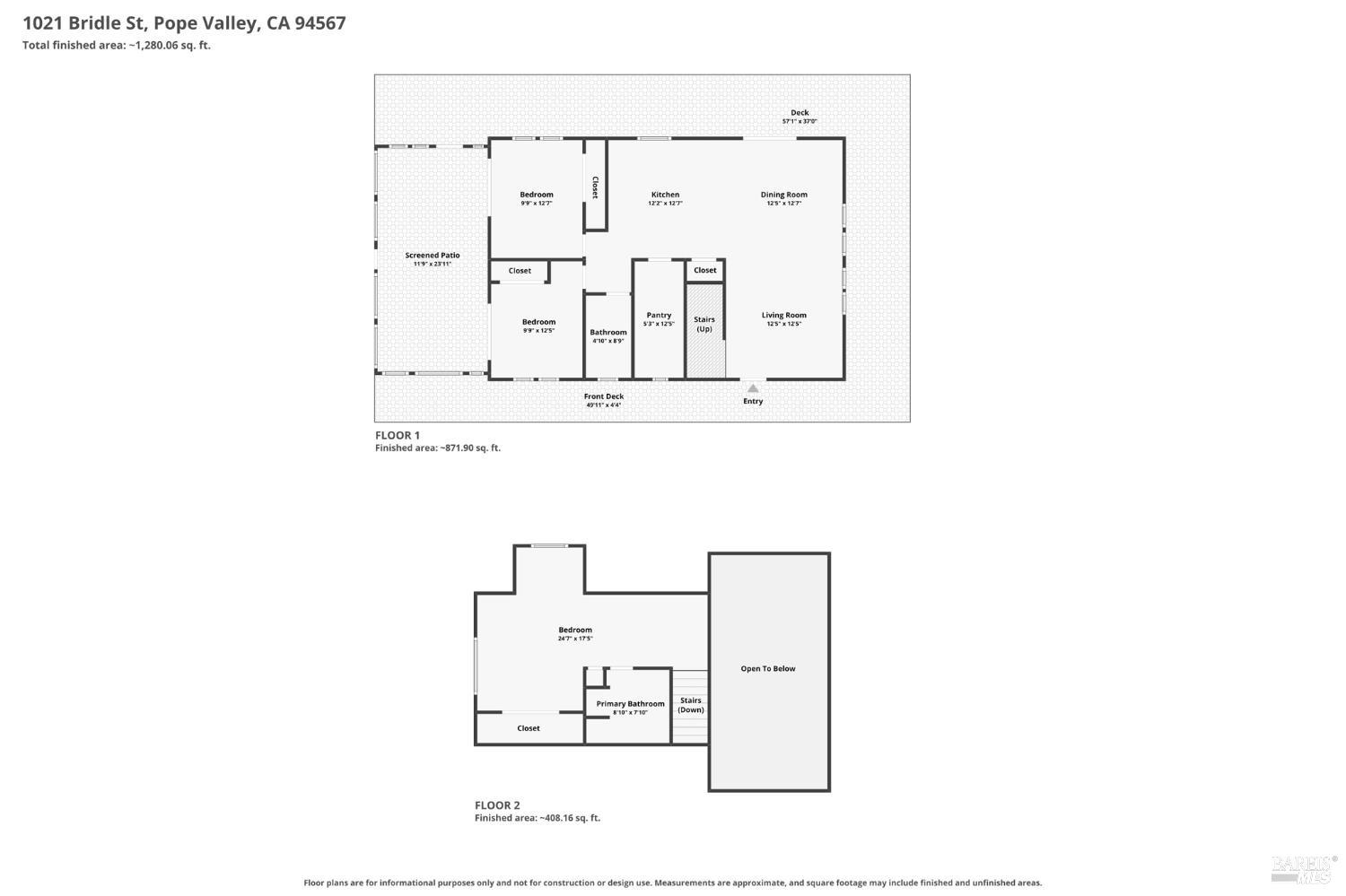 1021 Bridle Street Pope Valley CA 94567