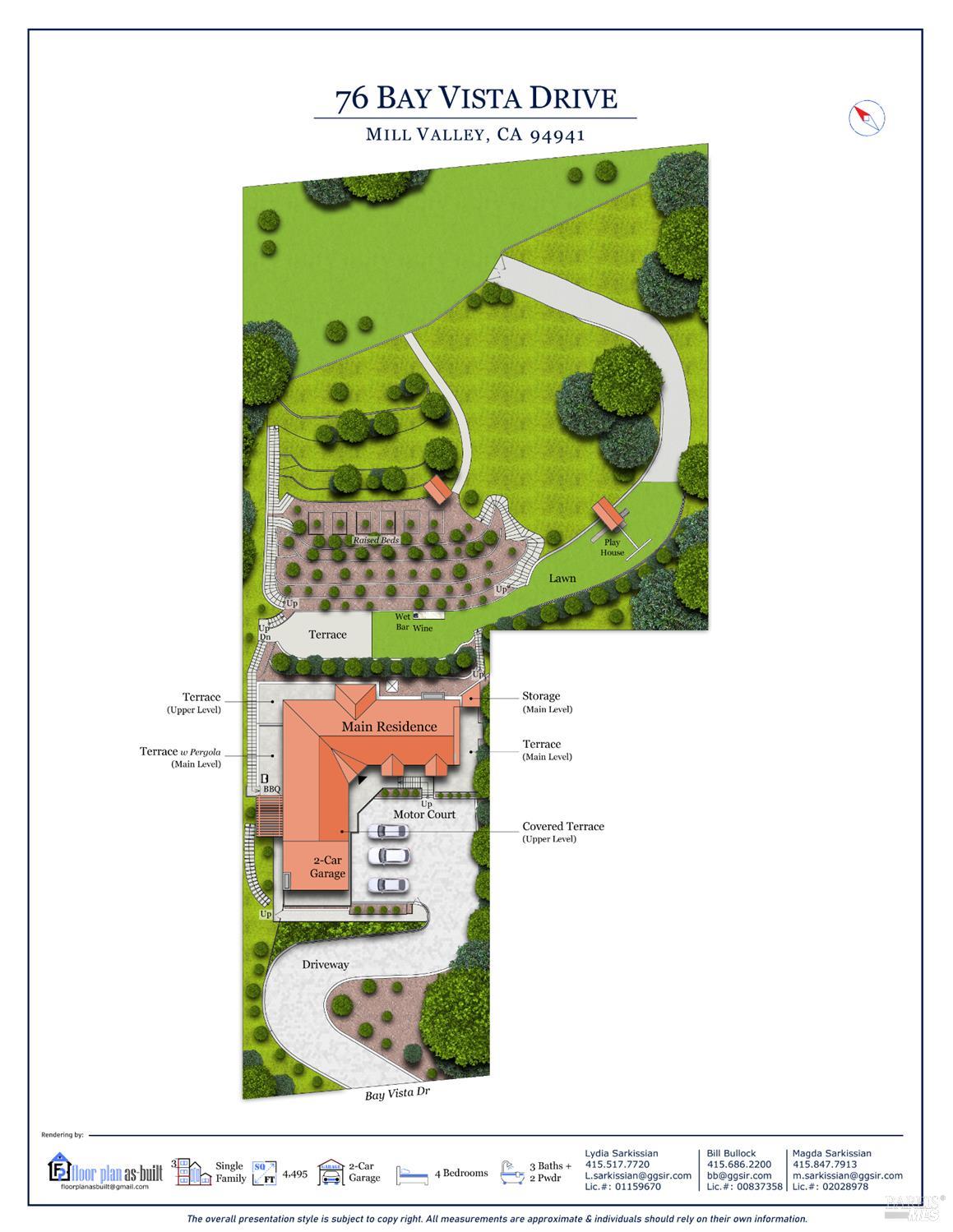 76 Bay Vista Drive Mill Valley CA 94941