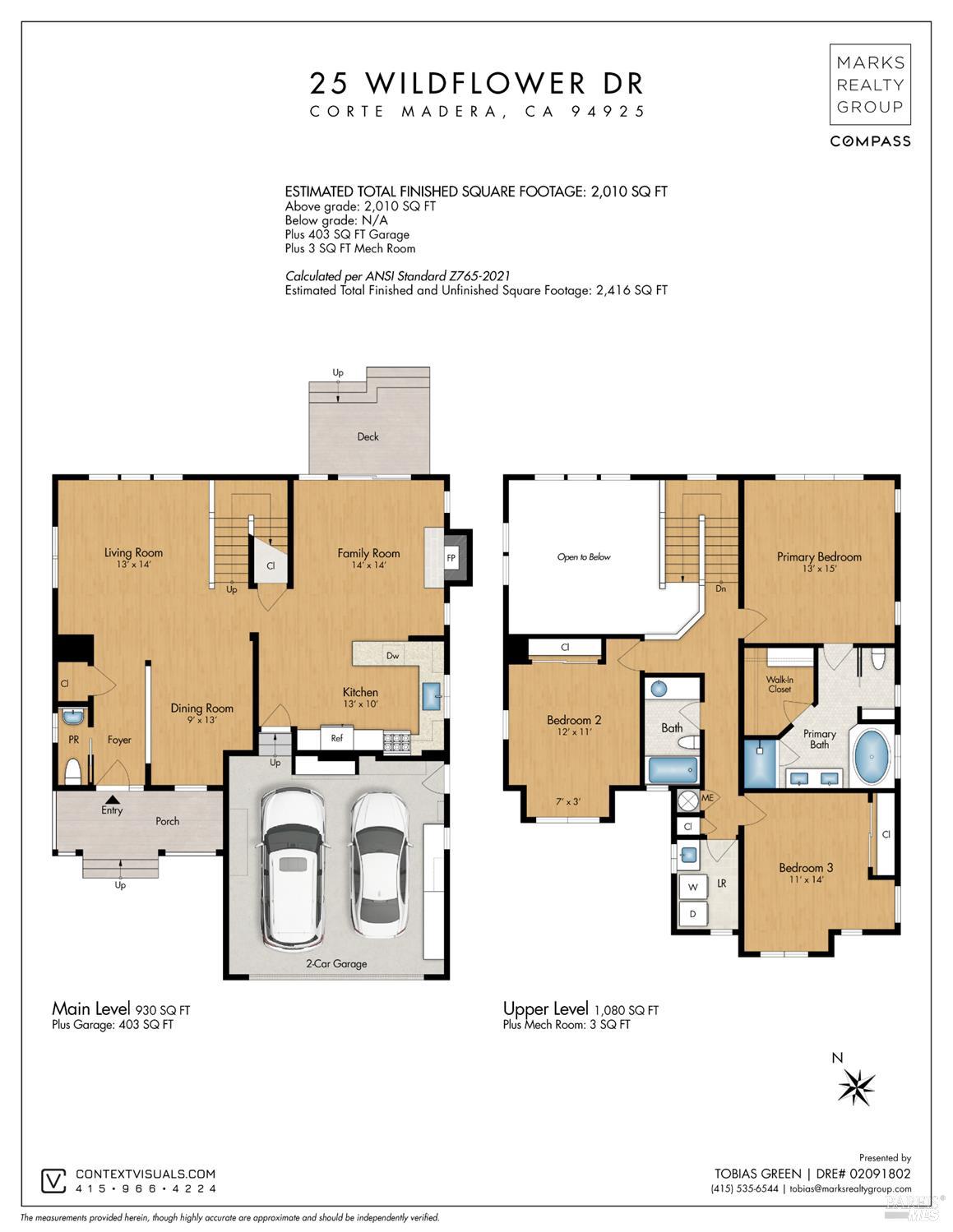 25 Wildflower Drive Corte Madera CA 94925