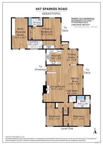 447 Sparkes Road Sebastopol CA 95472