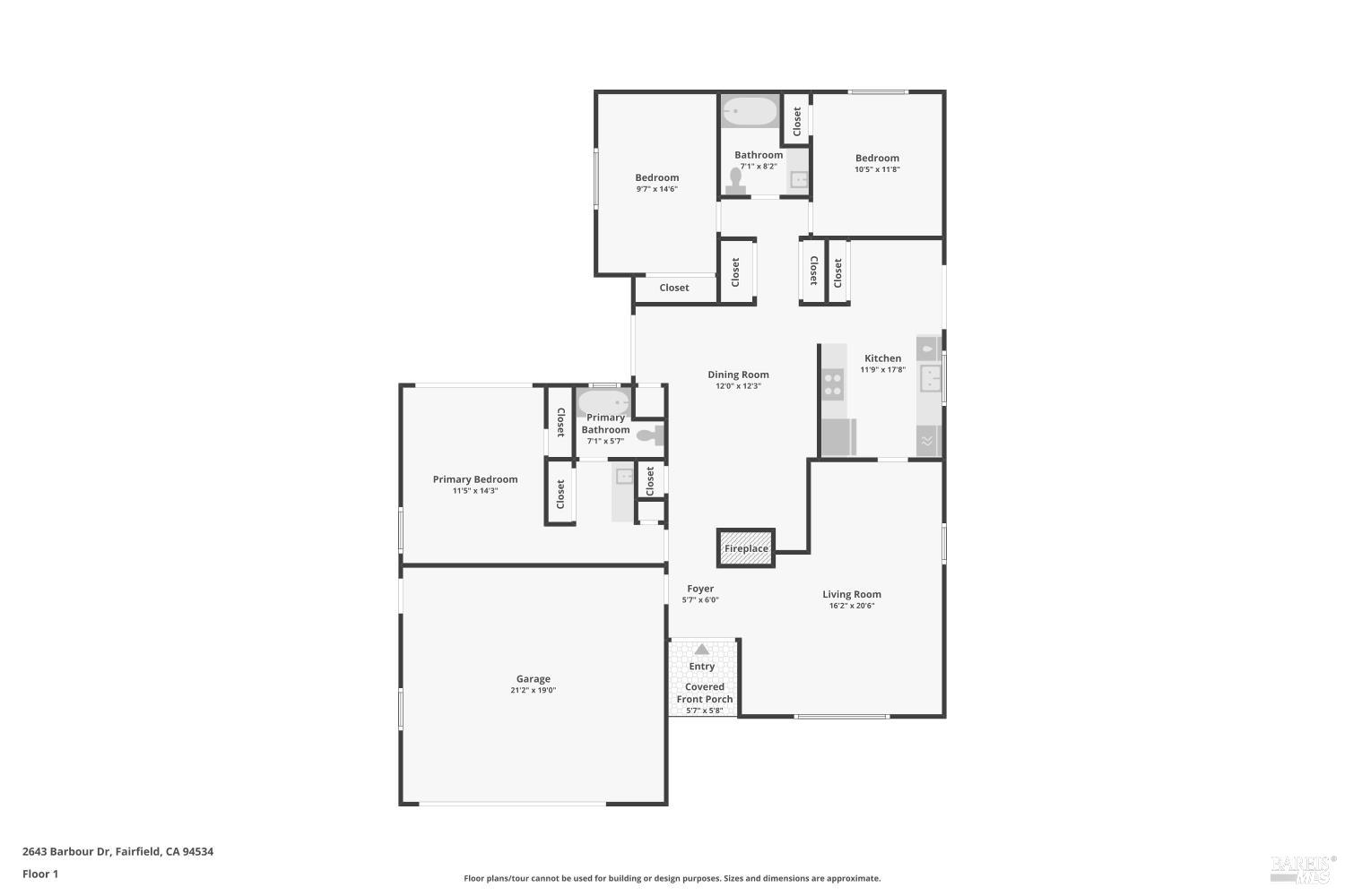 2643 Barbour Drive Fairfield CA 94534