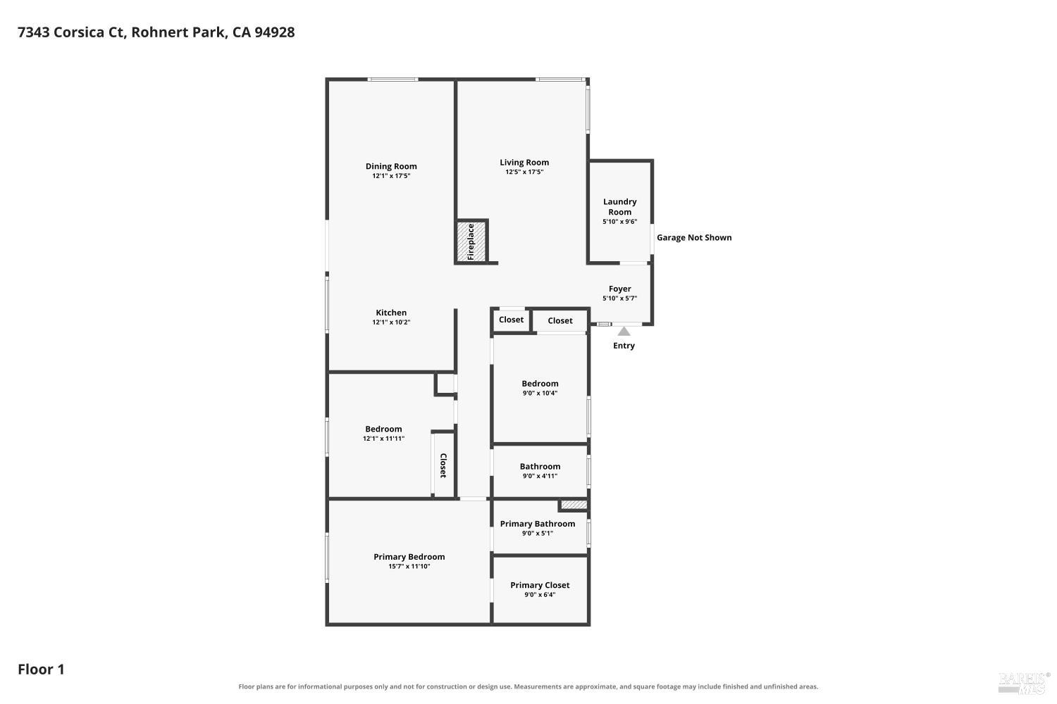 7343 Corsica Court Rohnert Park CA 94928