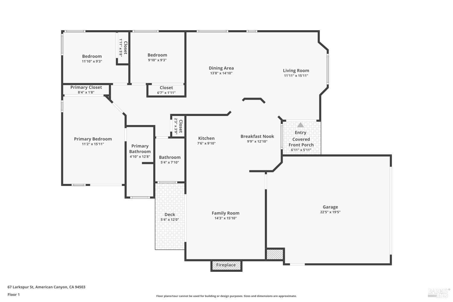67 Larkspur Street American Canyon CA 94503
