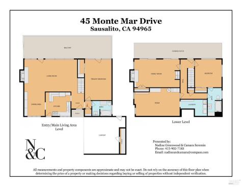 45 Monte Mar Avenue Sausalito CA 94965