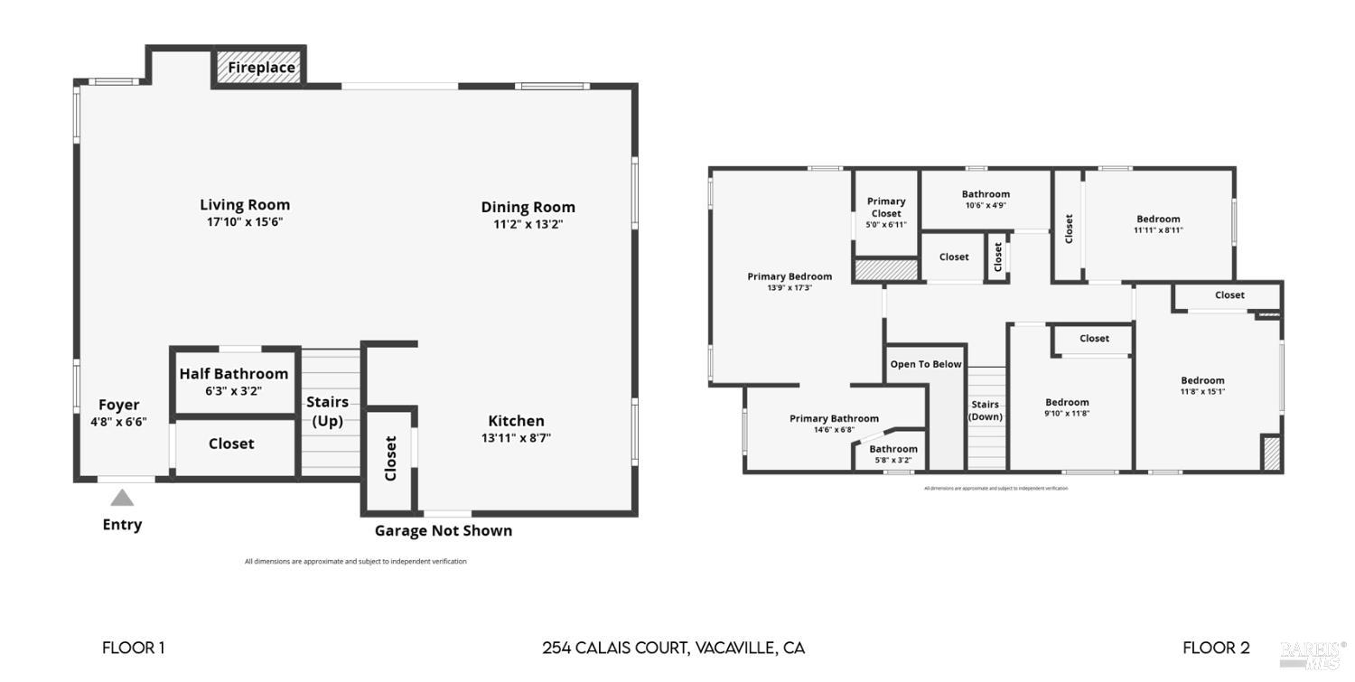 254 Calais Court Vacaville CA 95687