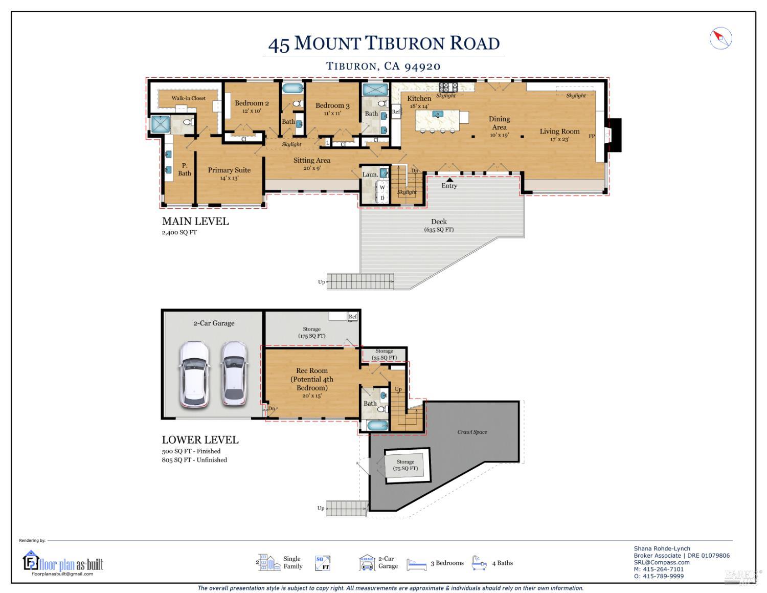 45 Mount Tiburon Road Tiburon CA 94920